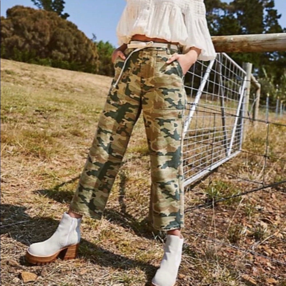 Free People Remy Camo Pants